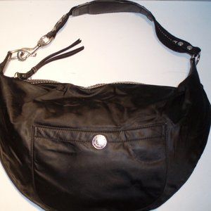 Coach Black Nylon Hobo Bag # 1892